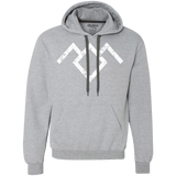 Sweatshirts Sport Grey / Small Owl Symbol Premium Fleece Hoodie