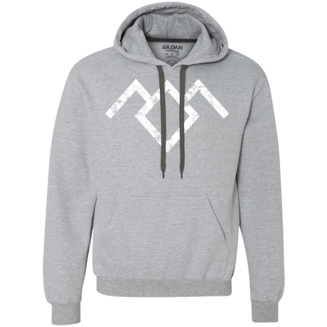 Sweatshirts Sport Grey / Small Owl Symbol Premium Fleece Hoodie