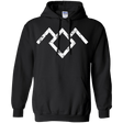 Sweatshirts Black / Small Owl Symbol Pullover Hoodie