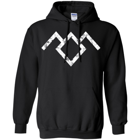 Sweatshirts Black / Small Owl Symbol Pullover Hoodie