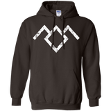 Sweatshirts Dark Chocolate / Small Owl Symbol Pullover Hoodie