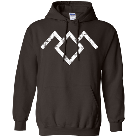 Sweatshirts Dark Chocolate / Small Owl Symbol Pullover Hoodie
