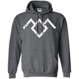 Sweatshirts Dark Heather / Small Owl Symbol Pullover Hoodie