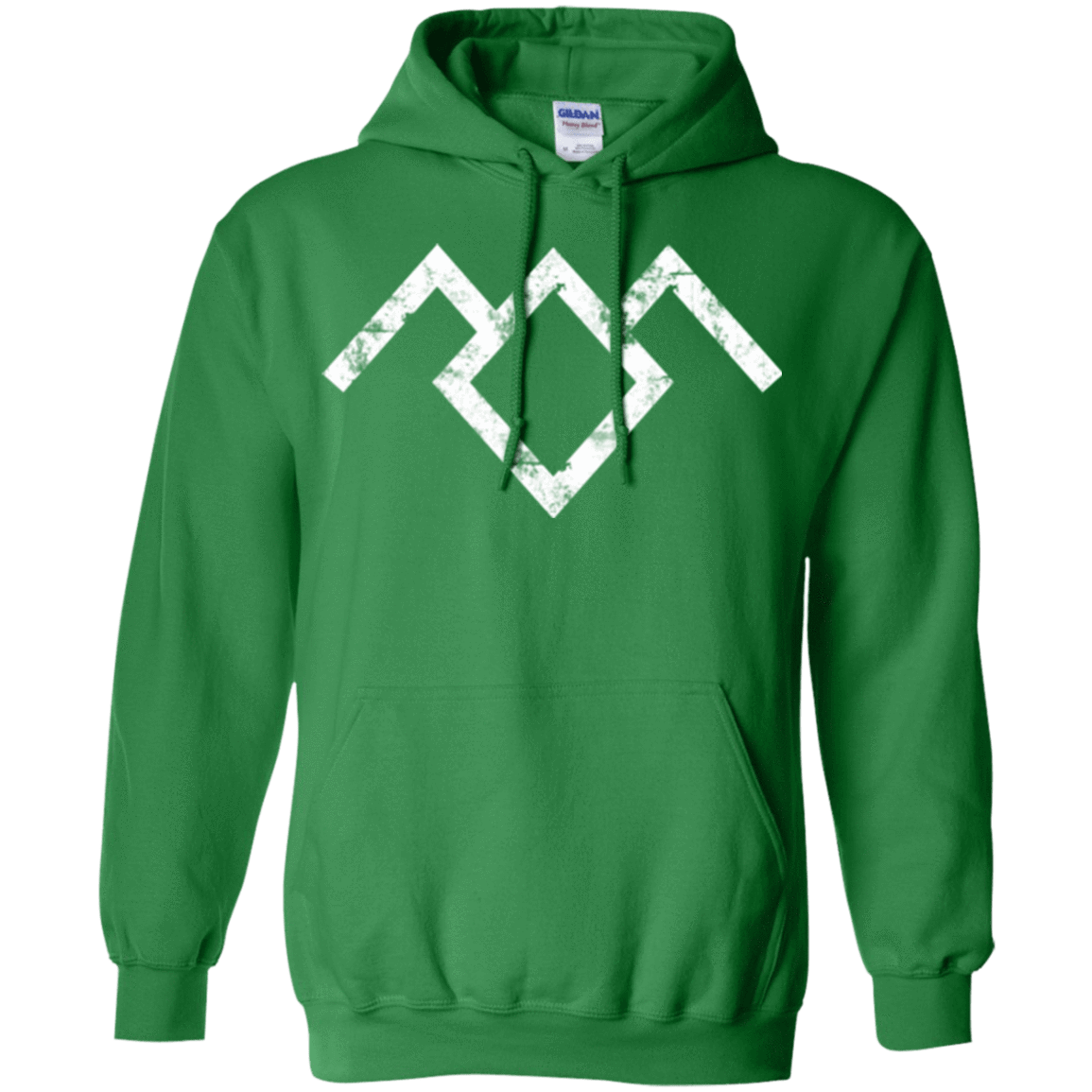 Sweatshirts Irish Green / Small Owl Symbol Pullover Hoodie
