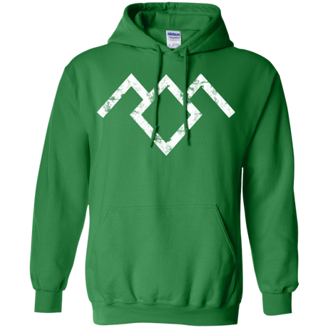Sweatshirts Irish Green / Small Owl Symbol Pullover Hoodie