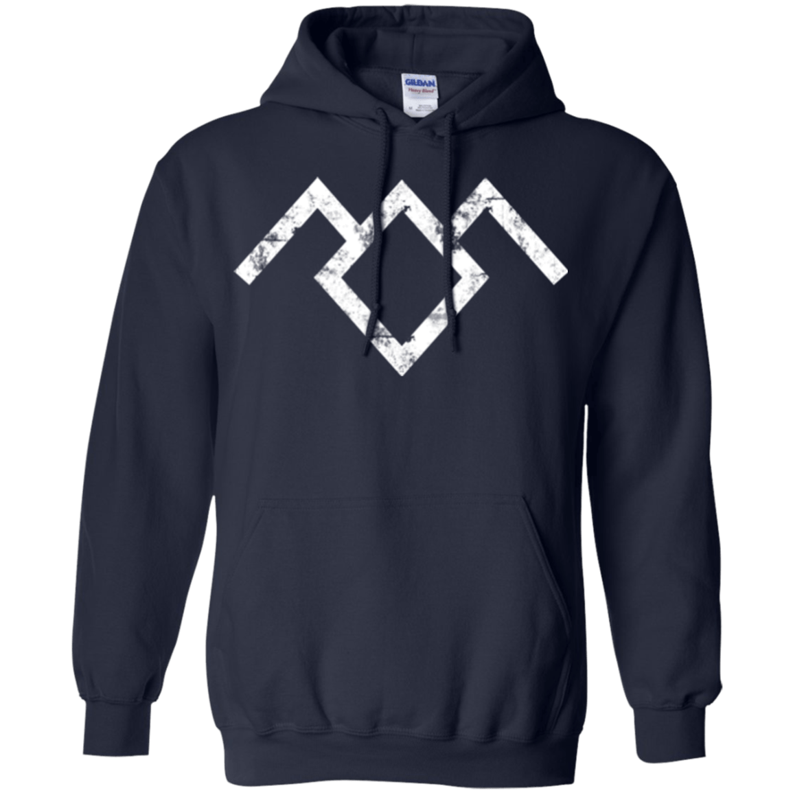 Sweatshirts Navy / Small Owl Symbol Pullover Hoodie