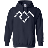 Sweatshirts Navy / Small Owl Symbol Pullover Hoodie