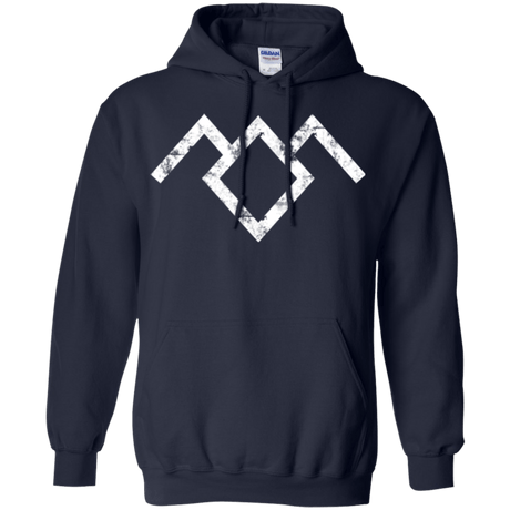 Sweatshirts Navy / Small Owl Symbol Pullover Hoodie