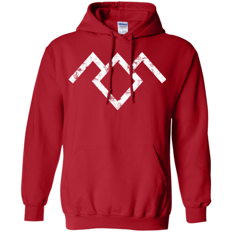 Sweatshirts Red / Small Owl Symbol Pullover Hoodie