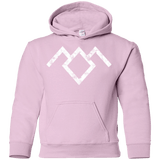 Sweatshirts Light Pink / YS Owl Symbol Youth Hoodie