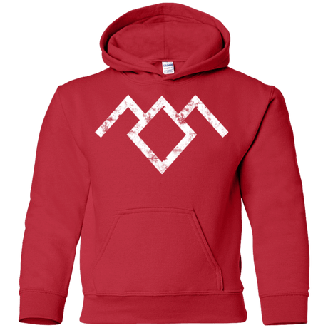 Sweatshirts Red / YS Owl Symbol Youth Hoodie