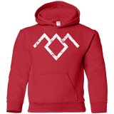 Sweatshirts Red / YS Owl Symbol Youth Hoodie