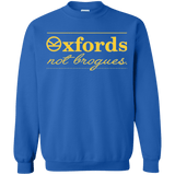 Sweatshirts Royal / Small Oxfords Not Brogues Crewneck Sweatshirt