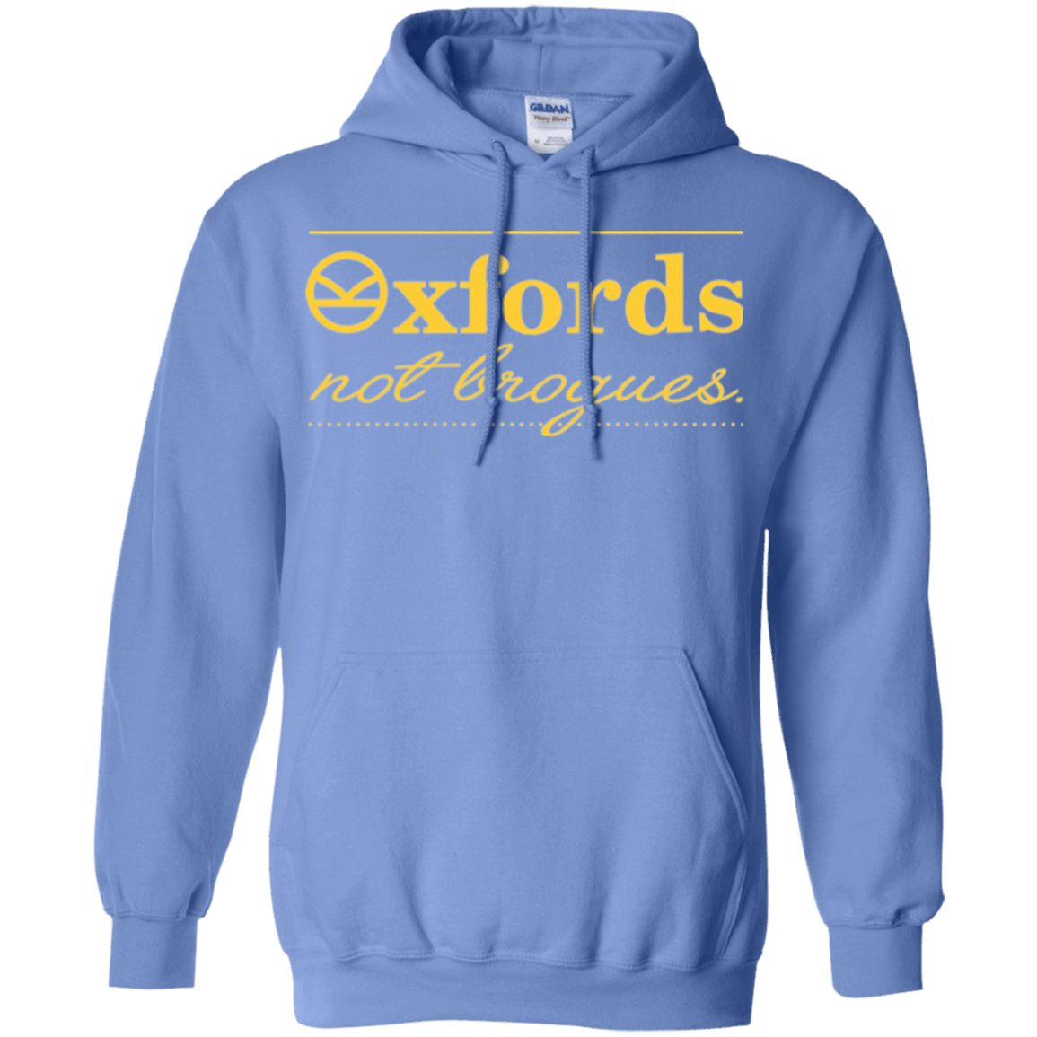 Sweatshirts Carolina Blue / Small Oxfords Not Brogues Pullover Hoodie