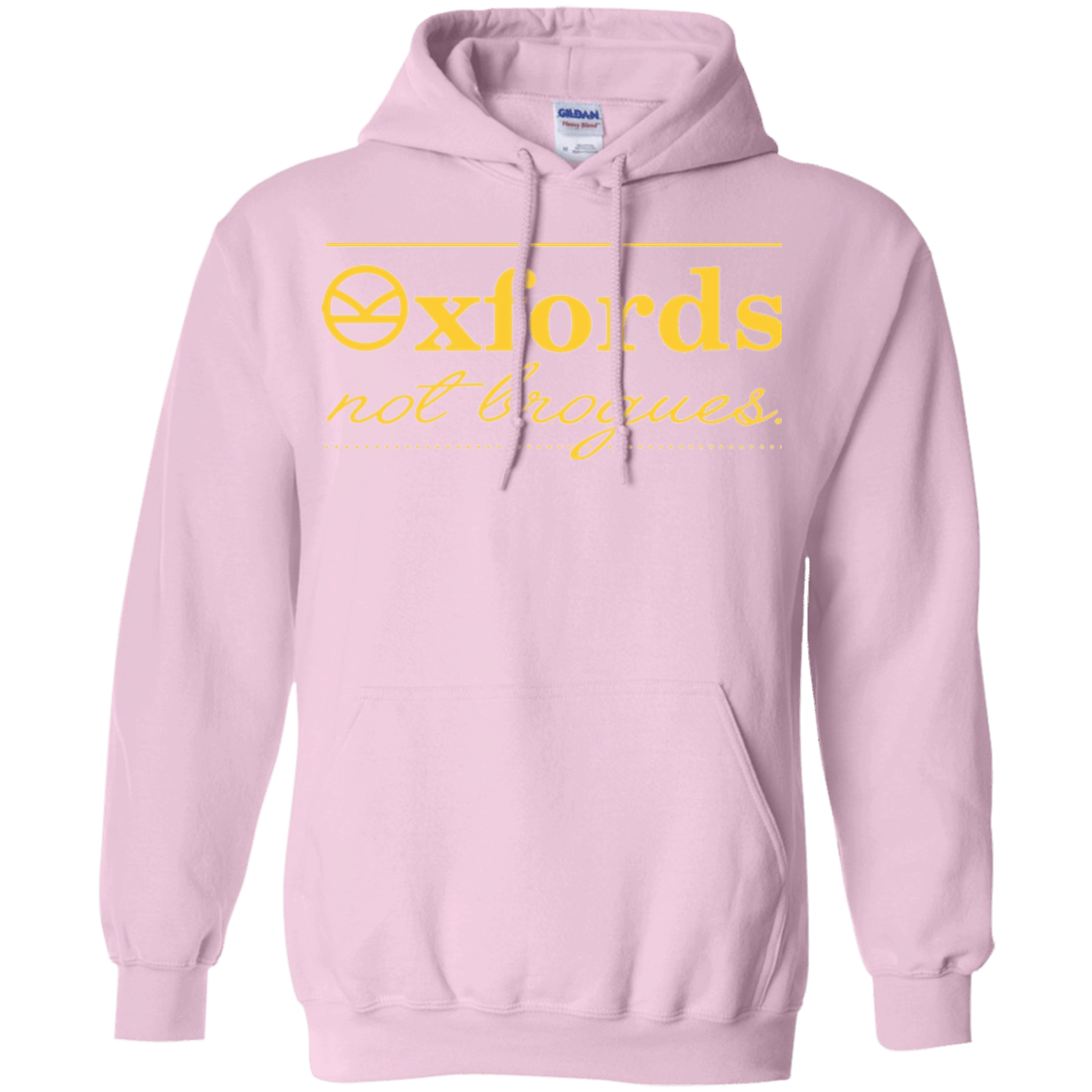 Sweatshirts Light Pink / Small Oxfords Not Brogues Pullover Hoodie