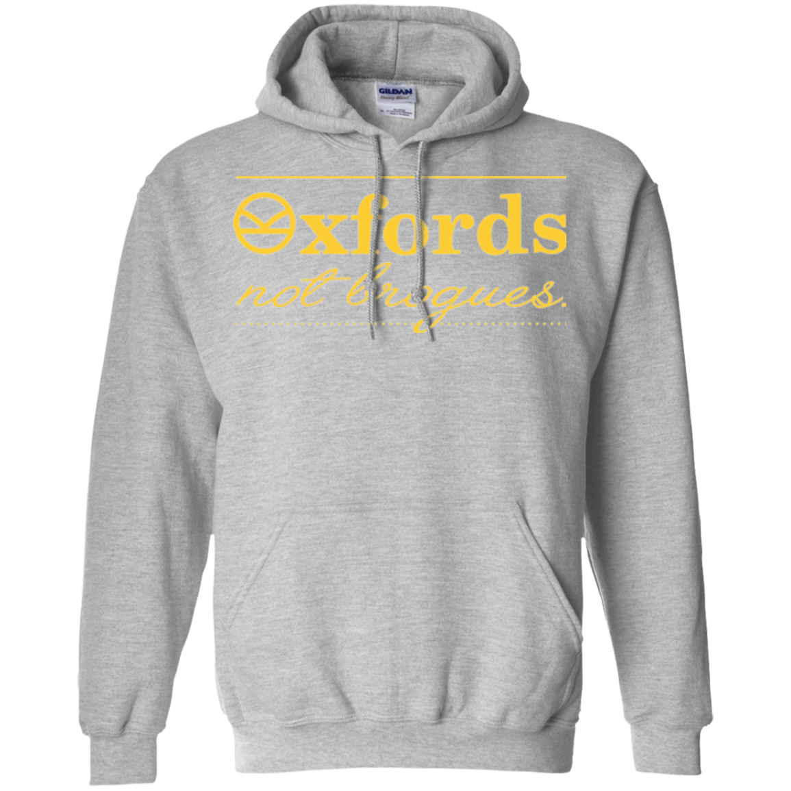 Sweatshirts Sport Grey / Small Oxfords Not Brogues Pullover Hoodie