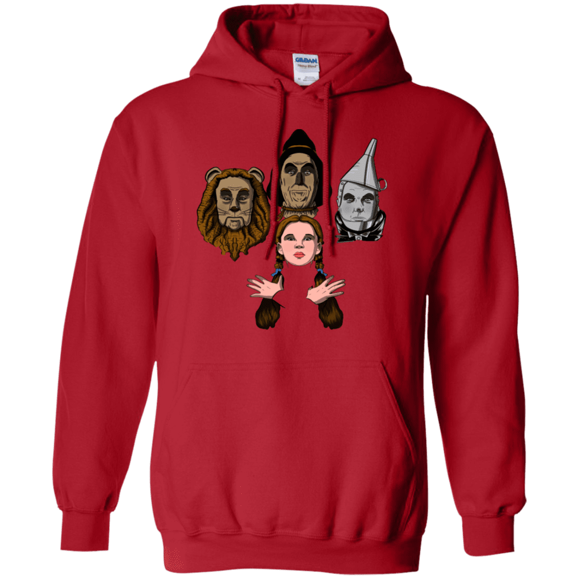 Sweatshirts Red / S Oz Rhapsody Pullover Hoodie