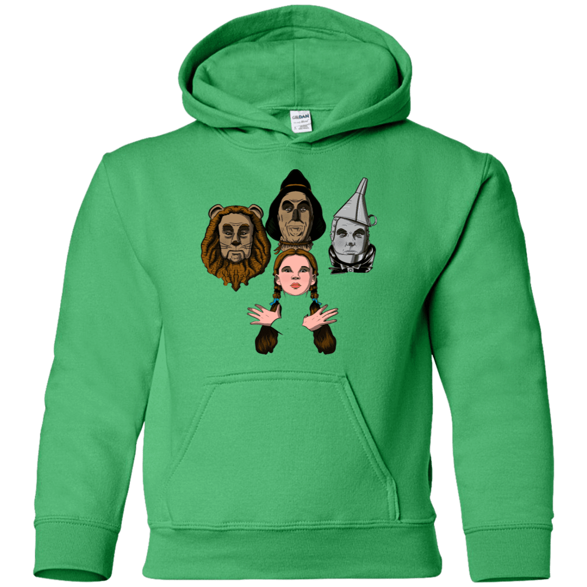 Sweatshirts Irish Green / YS Oz Rhapsody Youth Hoodie