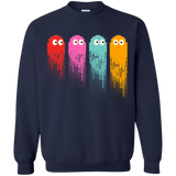 Sweatshirts Navy / Small Pac color ghost Crewneck Sweatshirt