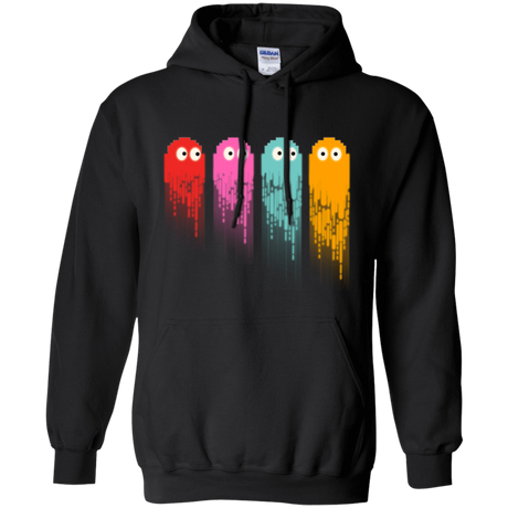 Sweatshirts Black / Small Pac color ghost Pullover Hoodie