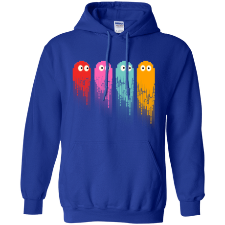 Sweatshirts Royal / Small Pac color ghost Pullover Hoodie