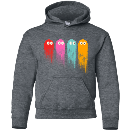 Sweatshirts Dark Heather / YS Pac color ghost Youth Hoodie