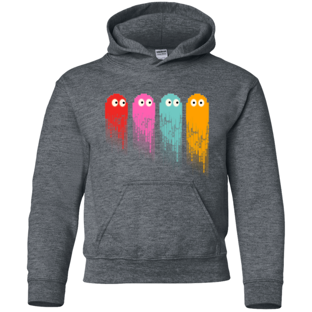 Sweatshirts Dark Heather / YS Pac color ghost Youth Hoodie