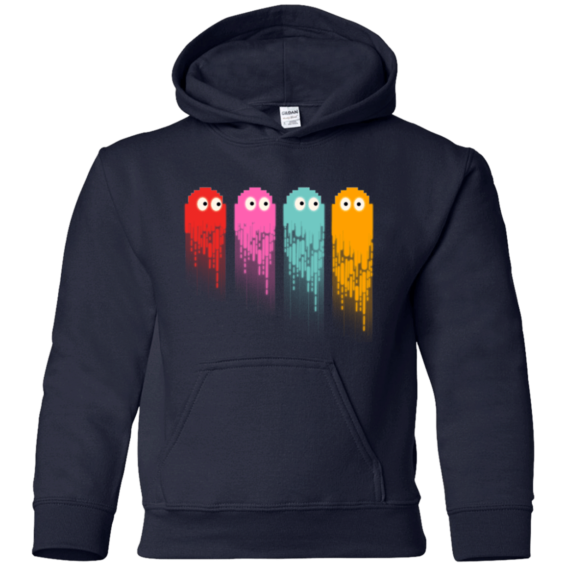 Sweatshirts Navy / YS Pac color ghost Youth Hoodie