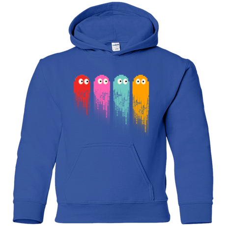 Sweatshirts Royal / YS Pac color ghost Youth Hoodie