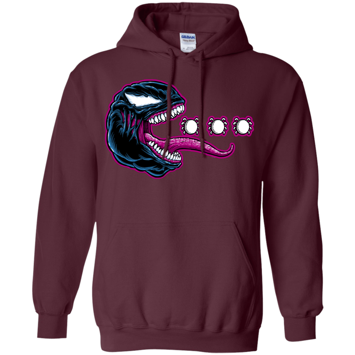 Sweatshirts Maroon / S Pac Venom Pullover Hoodie