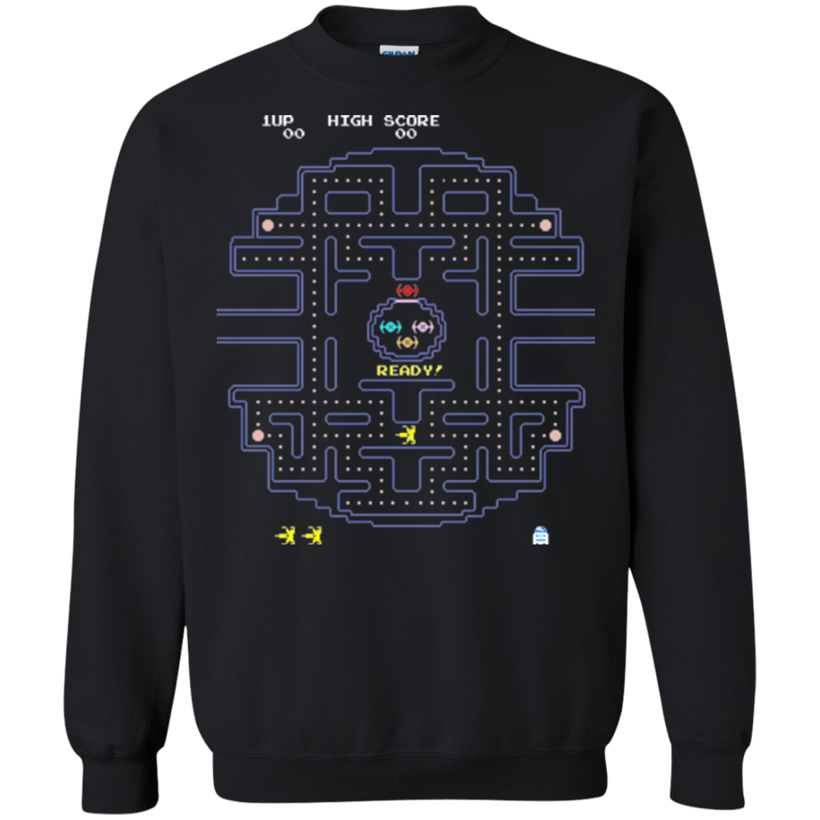 Sweatshirts Black / Small Pac Wars Crewneck Sweatshirt