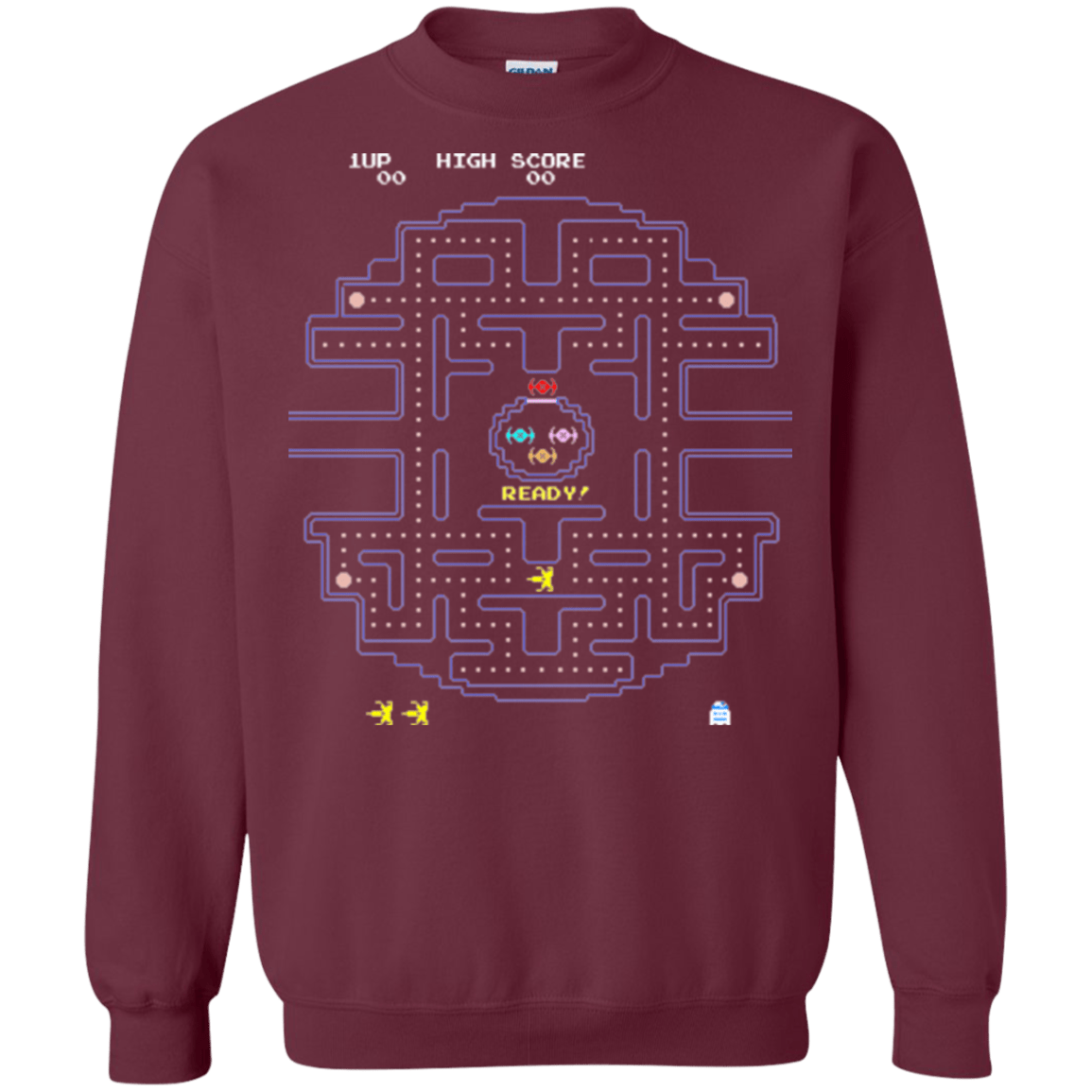 Sweatshirts Maroon / Small Pac Wars Crewneck Sweatshirt