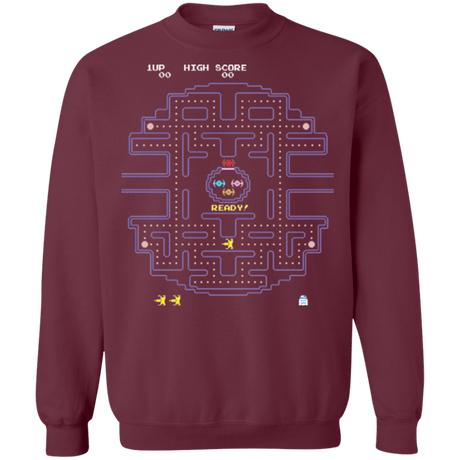 Sweatshirts Maroon / Small Pac Wars Crewneck Sweatshirt