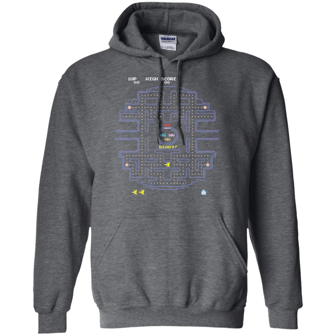 Sweatshirts Dark Heather / Small Pac Wars Pullover Hoodie