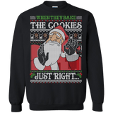 Sweatshirts Black / Small Pacha Santa ugly sweater Crewneck Sweatshirt