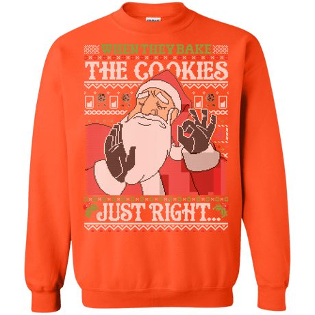 Sweatshirts Orange / Small Pacha Santa ugly sweater Crewneck Sweatshirt