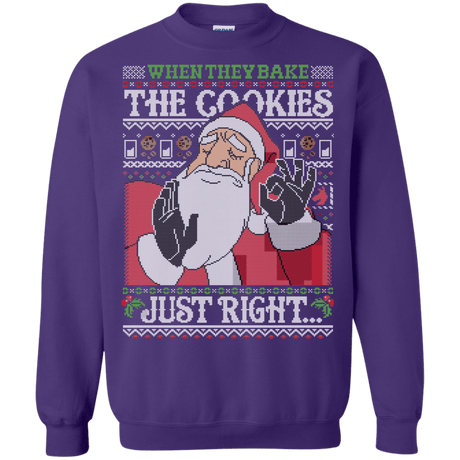 Sweatshirts Purple / Small Pacha Santa ugly sweater Crewneck Sweatshirt
