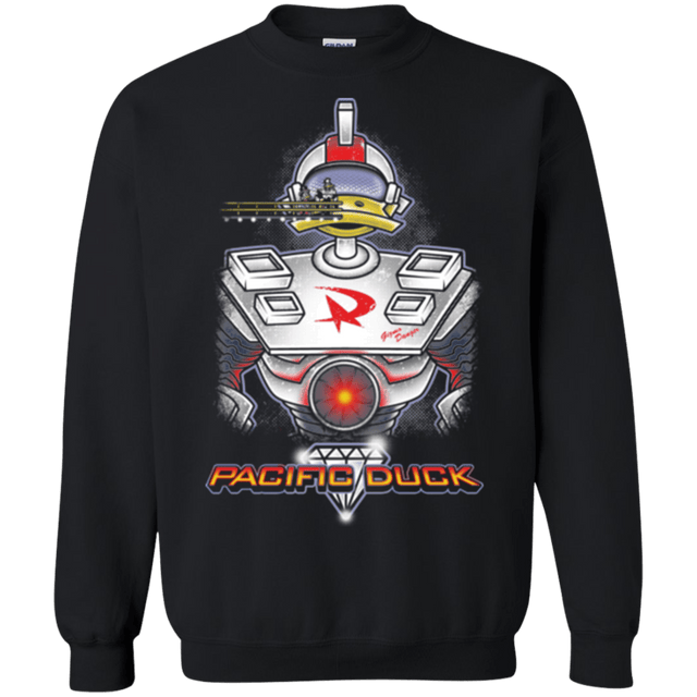 Sweatshirts Black / S Pacific Duck Crewneck Sweatshirt