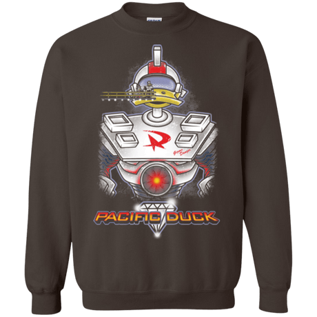 Sweatshirts Dark Chocolate / S Pacific Duck Crewneck Sweatshirt