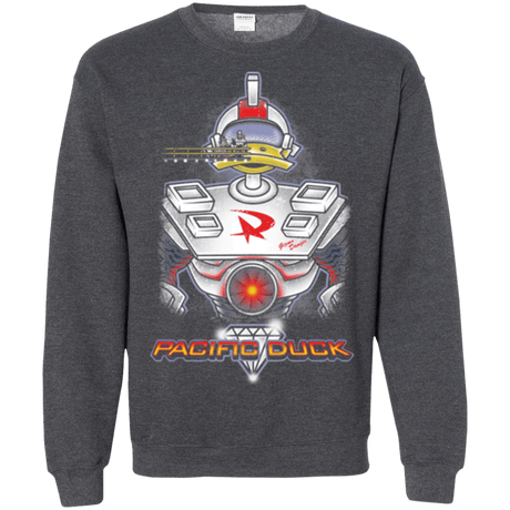 Sweatshirts Dark Heather / S Pacific Duck Crewneck Sweatshirt