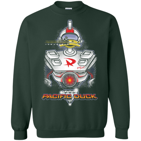 Sweatshirts Forest Green / S Pacific Duck Crewneck Sweatshirt