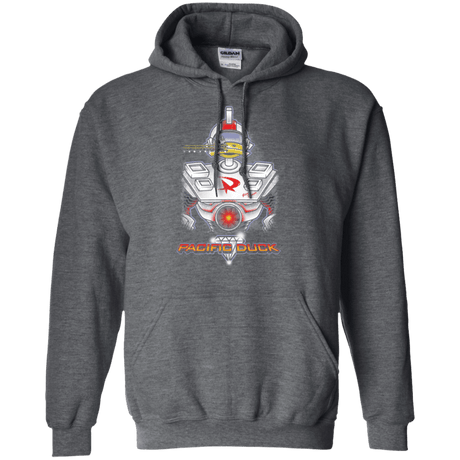 Sweatshirts Dark Heather / S Pacific Duck Pullover Hoodie