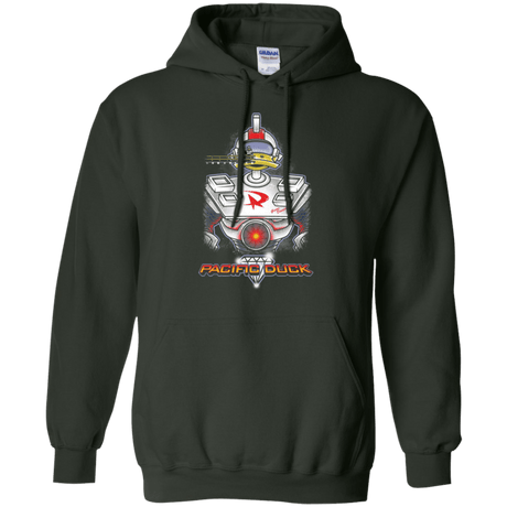 Sweatshirts Forest Green / S Pacific Duck Pullover Hoodie
