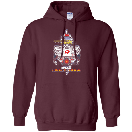 Sweatshirts Maroon / S Pacific Duck Pullover Hoodie