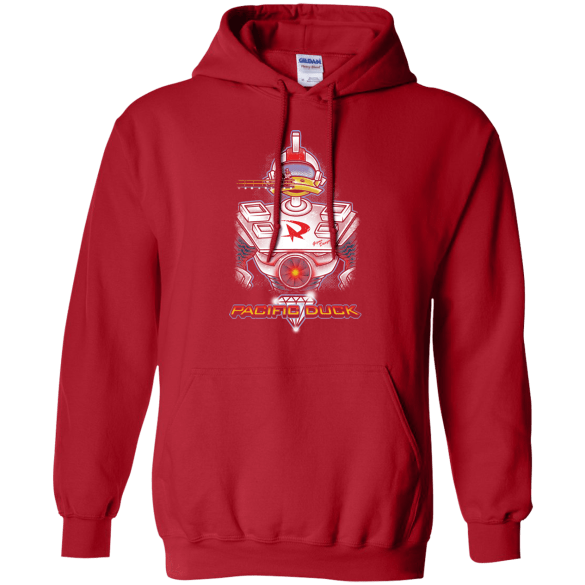 Sweatshirts Red / S Pacific Duck Pullover Hoodie