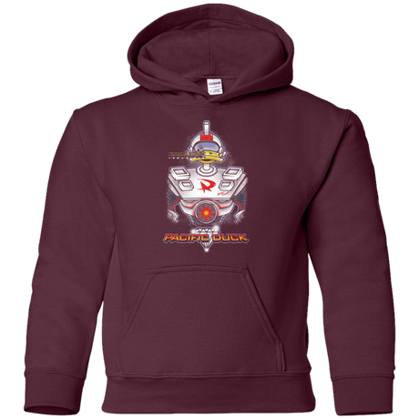 Sweatshirts Maroon / YS Pacific Duck Youth Hoodie
