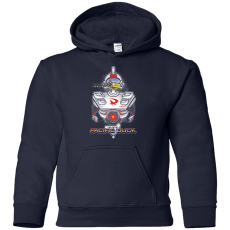 Sweatshirts Navy / YS Pacific Duck Youth Hoodie