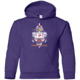 Sweatshirts Purple / YS Pacific Duck Youth Hoodie