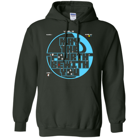 Sweatshirts Forest Green / S Pacman May The Fourth Pullover Hoodie