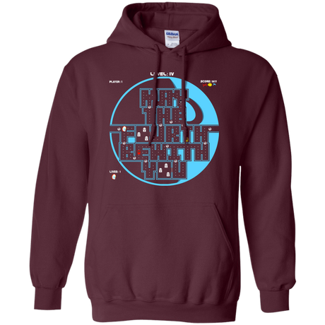Sweatshirts Maroon / S Pacman May The Fourth Pullover Hoodie